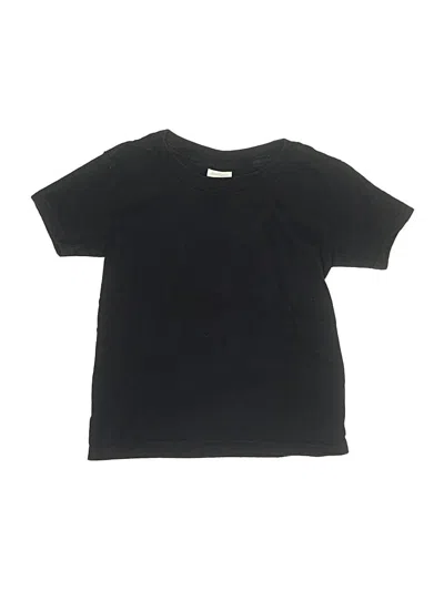 Pre-owned Gildan Kids' Short Sleeve T-shirt In Black