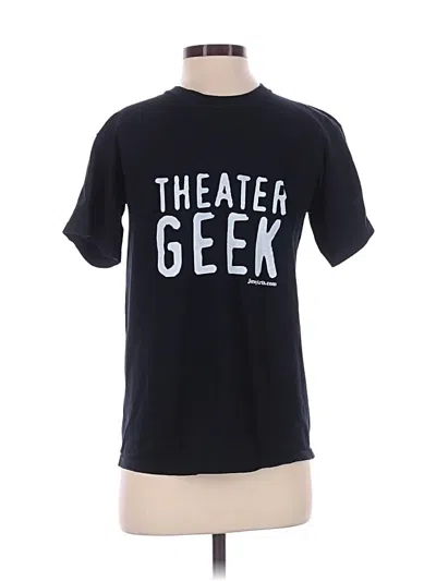 Pre-owned Gildan Short Sleeve T-shirt In Black