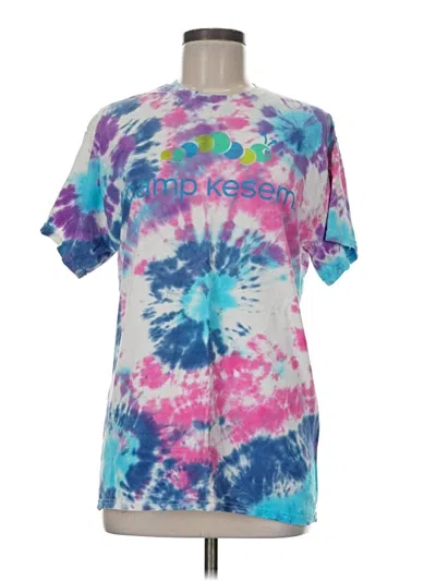 Pre-owned Gildan Short Sleeve T-shirt In Blue