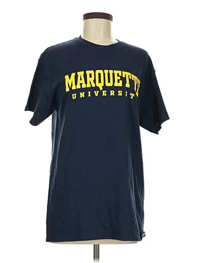 Pre-owned Gildan Short Sleeve T-shirt In Blue