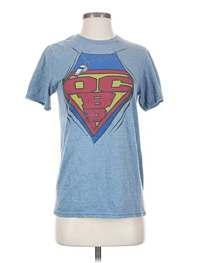 Pre-owned Gildan Short Sleeve T-shirt In Blue