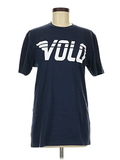 Pre-owned Gildan Short Sleeve T-shirt In Blue