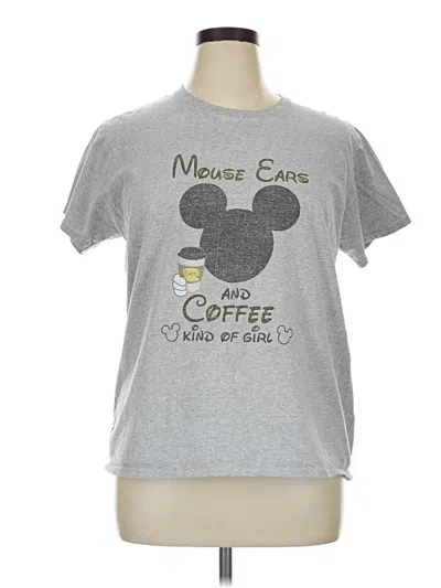 Pre-owned Gildan Short Sleeve T-shirt In Gray