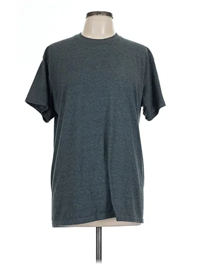 Pre-owned Gildan Short Sleeve T-shirt In Gray