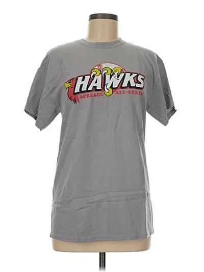 Pre-owned Gildan Short Sleeve T-shirt In Gray