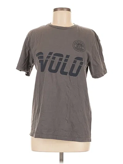 Pre-owned Gildan Short Sleeve T-shirt In Gray