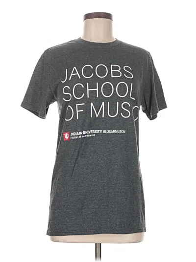 Pre-owned Gildan Short Sleeve T-shirt In Gray