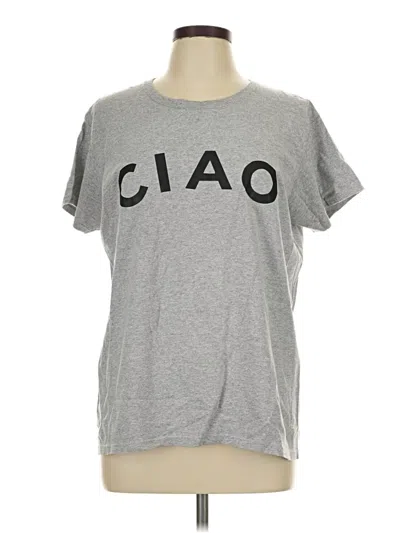 Pre-owned Gildan Short Sleeve T-shirt In Gray