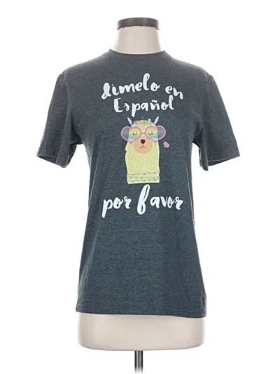 Pre-owned Gildan Short Sleeve T-shirt In Gray