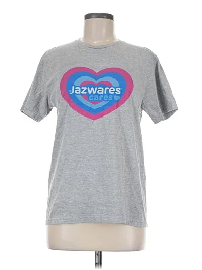 Pre-owned Gildan Short Sleeve T-shirt In Gray