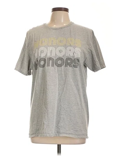 Pre-owned Gildan Short Sleeve T-shirt In Gray