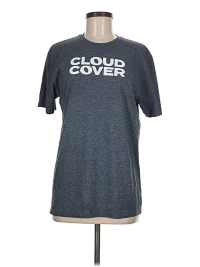 Pre-owned Gildan Short Sleeve T-shirt In Gray