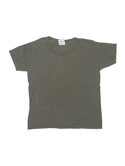 Pre-owned Gildan Kids' Short Sleeve T-shirt In Gray