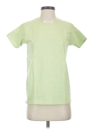 Pre-owned Gildan Short Sleeve T-shirt In Green