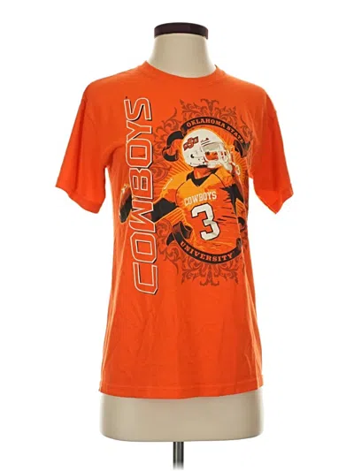 Pre-owned Gildan Short Sleeve T-shirt In Orange