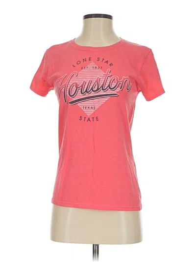 Pre-owned Gildan Short Sleeve T-shirt In Pink