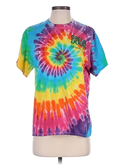 Pre-owned Gildan Short Sleeve T-shirt In Purple