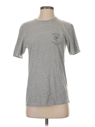 Pre-owned Gildan Short Sleeve T-shirt In Silver
