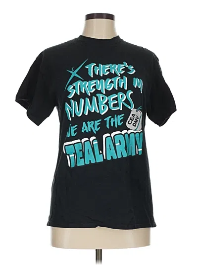 Pre-owned Gildan Short Sleeve T-shirt In Teal