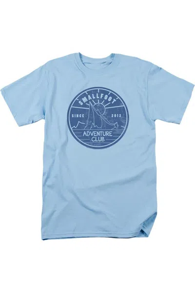 Gildan Smallfoot Adventure Club Short Sleeve Adult Tee / T-shirt In Blue