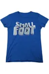 Gildan Smallfoot Smallfoot Logo Short Sleeve Women´s Tee / T-shirt In Blue