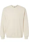 Gildan Softstyle Crewneck Sweatshirt In Beige