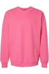 Gildan Heavy Blend Crewneck Sweatshirt In Pink