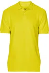 Gildan Softstyle Mens Short Sleeve Double Pique Polo Shirt In White