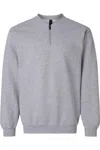 Gildan Softstyle Midweight 1/4 Zip Sweatshirt In Multi