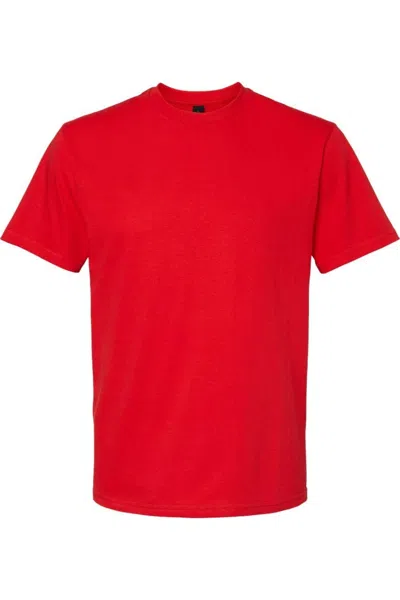 Gildan Softstyle Midweight T-shirt In Red