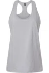 Gildan Softstyle Womens Cvc Racerback Tank Top In Beige