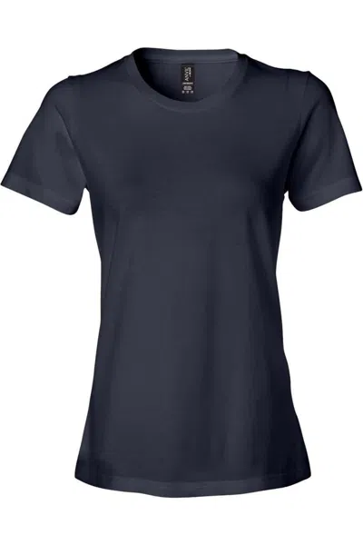 Gildan Softstyle Womens Lightweight T-shirt In Blue