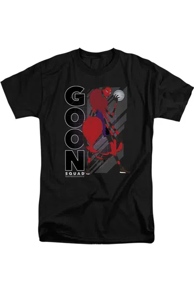 Gildan Space Jam 2 Arachnneka Short Sleeve Adult V Neck Premium Cotton Tee / T-shirt In Black