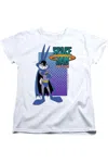Gildan Space Jam 2 Bugs Batman Short Sleeve Women´s Tee / T-shirt In White