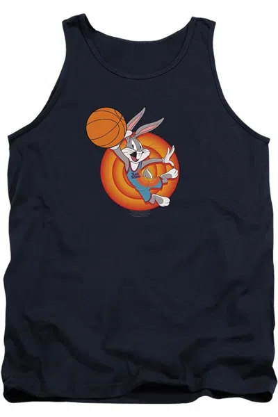 Gildan Space Jam 2 Bugs Slam Adult Tank Top In Blue