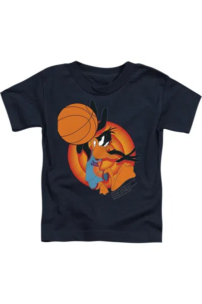 Gildan Kids' Space Jam 2 Daffy Slam Short Sleeve Toddler Tee / T-shirt In Blue