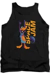 Gildan Space Jam 2 Daffy Standing Adult Tank Top In Black