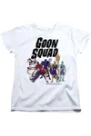 Gildan Space Jam 2 Goon Squad Group Short Sleeve Women´s Tee / T-shirt In White