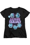 Gildan Space Jam 2 Goon Squad Tech Short Sleeve Women´s Tee / T-shirt In Black