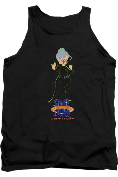 Gildan Space Jam 2 Granny Matrix Adult Tank Top In Black