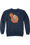 Gildan Space Jam 2 Lola Slam Adult Crewneck Sweatshirt In Blue