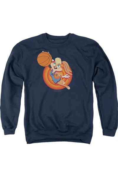 Gildan Space Jam 2 Lola Slam Adult Crewneck Sweatshirt In Blue