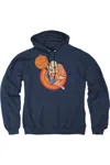 Gildan Space Jam 2 Lola Slam Adult Pull Over Hoodie / Hooded Sweatshirt In Blue