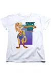Gildan Space Jam 2 Lola Wonder Woman Short Sleeve Women´s Tee / T-shirt In White