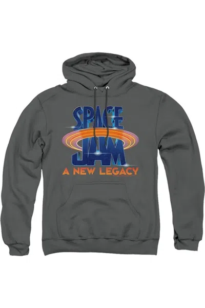 Gildan Space Jam 2 Space Jam 2 Logo Adult Pull Over Hoodie / Hooded Sweatshirt In Pink