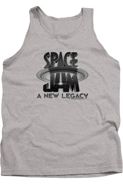 Gildan Space Jam 2 Space Jam 2 Logo Black Adult Tank Top In Multi
