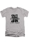 Gildan Space Jam 2 Space Jam 2 Logo Black Short Sleeve Adult V Neck Premium Cotton Tee / T-shirt In Multi