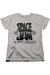 Gildan Space Jam 2 Space Jam 2 Logo Black Short Sleeve Women´s Tee / T-shirt In Multi