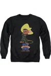Gildan Space Jam 2 Speedy Matrix Adult Crewneck Sweatshirt In Black