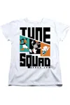 Gildan Space Jam 2 Tune Squad Pattern Characters Short Sleeve Women´s Tee / T-shirt In White